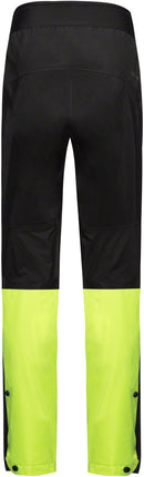 Gorewear Lupra Gore-Tex Pants - Black/Neon Yellow Women's Medium