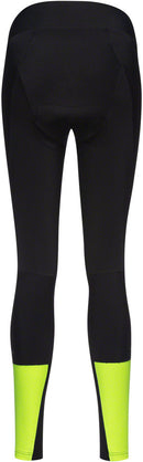Gorewear Swiftride Thermo Tights - Black/Neon Yellow Women's Large