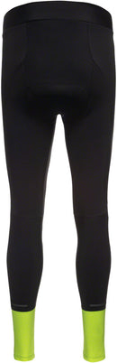 Gorewear Swiftride Thermo Tights - Black/Neon Yellow Men's Large