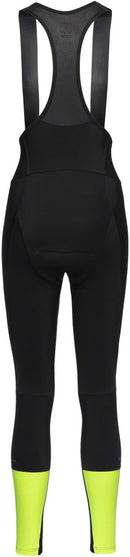 Gorewear Swiftride Thermo Bib Tights + - Black/Neon Yellow Women's Small