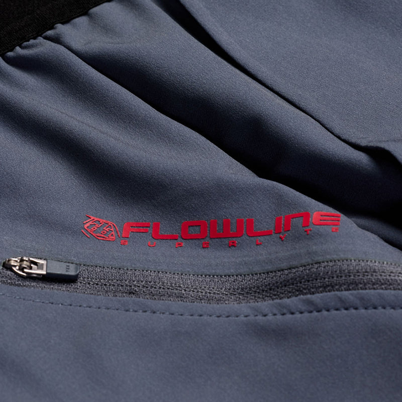 Troy Lee Designs Flowline Superlyte Short – Mono Steel Blue 32