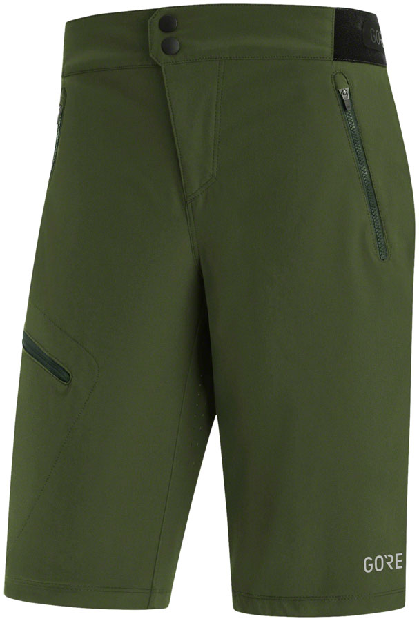 Gorewear C5 Shorts - Utility Green Womens Small