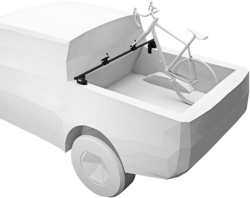 Thule Bed Rider Pro Fork Mount Truck Bed Rack - Compact