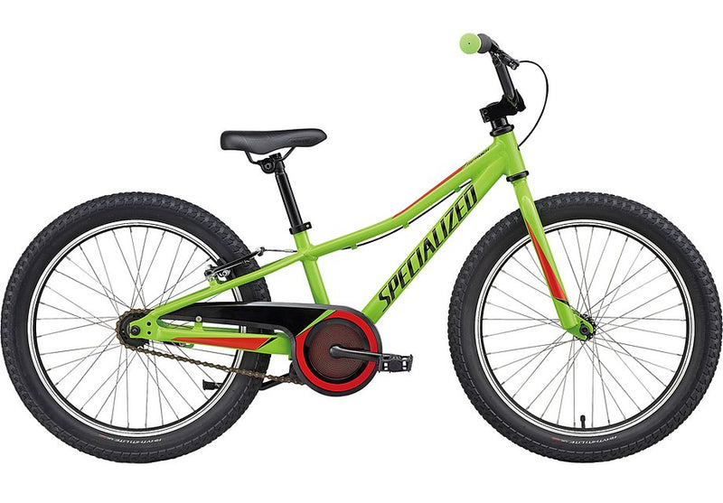 2022 Specialized riprock cstr 20 bike monster green / nordic red / black reflective 9
