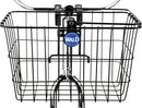 Wald 3133 Front Quick Release Basket with Bolt-On Mount: Gloss Black
