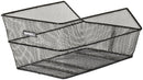 Basil Cento Rear Basket - Steel Black