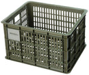 Basil Bicycle Crate M 29.5L Recycled Synthetic Moss Green