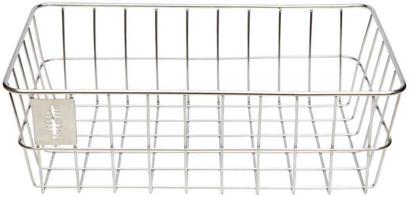 Portland Design Works Timber to Town ZigZag Basket - Silver Medium