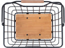 Basil Norland Bike Basket MIK - 23L Black/Brown