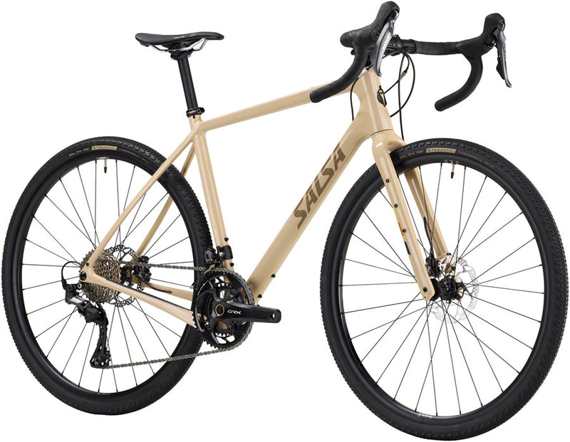 Salsa Warbird C GRX 820 2x12 Bike - 700c Carbon Tan 57.5cm