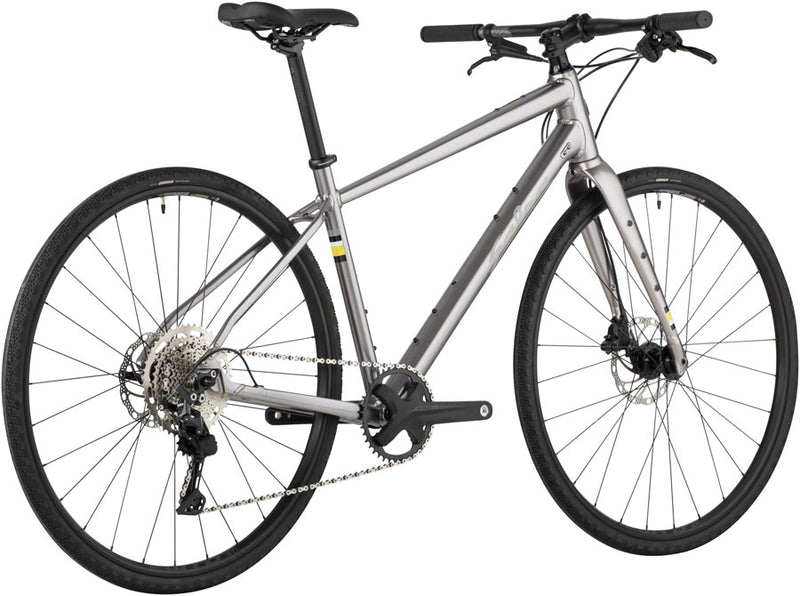 Salsa Journeyer 2.1 Flat Bar Deore 10 700 Bike - 700c Aluminum Ash Grey LG