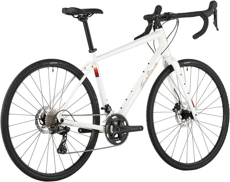 Salsa Journeyer 2.1 GRX 600 700 Bike - 700c Aluminum White 51cm