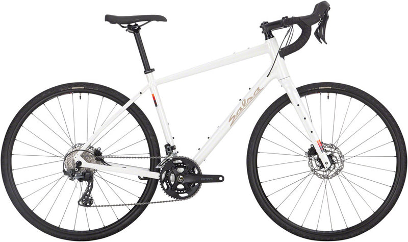 Salsa Journeyer 2.1 GRX 600 700 Bike - 700c Aluminum White 51cm