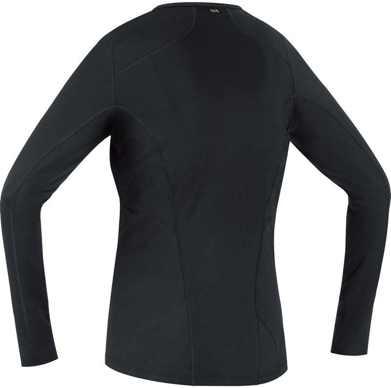 Gorewear M Base Layer Long Sleeve Shirt - Black Womens X-Large