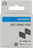 Shimano P03A-RF Disc Brake Pads Springs - Resin Compound Finned Aluminum Back Plate One Pair