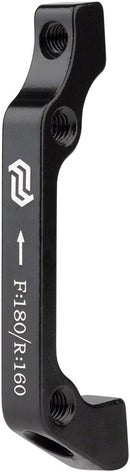 Promax Post Mount Disc Brake Adapter - For IS Mount Frame/Fork Fits 180mm Front 160mm Rear Rotors