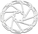 Tektro TR160-53 Disc Rotor - 160mm 6-Bolt 1.8mm Thickness For 4-Piston Calipers Silver