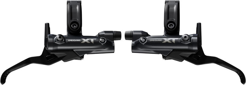 Shimano Deore XT M8200/8220 Disc Brake Upgrade Kit - Right Left BL-M8200 Levers Post Mount Front Rear BR-M8220 4-Piston Calipers