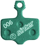 Sinter Green s2032 Compound Organic Disc Brake Pads - Avid/SRAM Sinter Type 006 One Pair