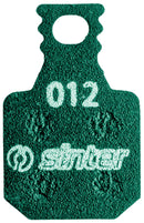 Sinter Green s2032 Compound Organic Disc Brake Pads - Magura Sinter Type 012 One Pair