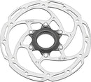 Tektro TR-35 Disc Brake Rotor - 140mm Center-Lock 1.8mm Thickness Silver