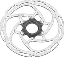Tektro TR-35 Disc Brake Rotor - 160mm Center-Lock 1.8mm Thickness Silver