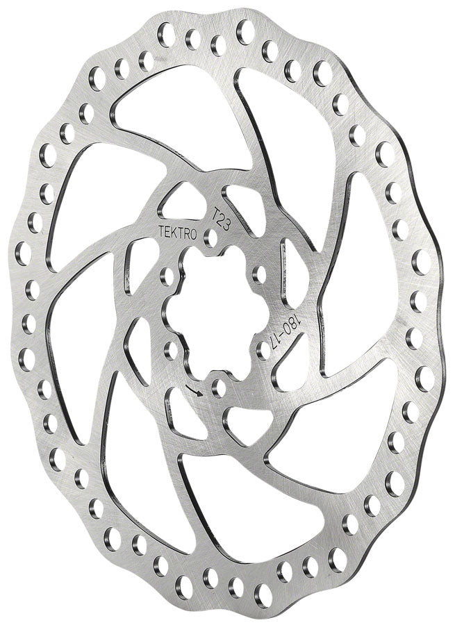 Tektro TR203-17 Disc Brake Rotor - 203mm 6-Bolt 2.3mm Thickness