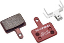 Tektro P21.11 Disc Brake Pads - Low Noise Resin Compound 5mm Thickness For 2-Piston Brake Caliper