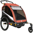 Burley Cub X Child Trailer - Double Sandstone Red
