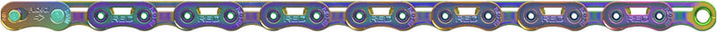 SRAM RED Flattop Chain - 12/13-Speed 126 Links Flattop PowerLock Rainbow E1