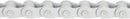 The Shadow Conspiracy Interlock V2 Chain - Single Speed 1/2" x 1/8" 98 Links Half Link Chain White