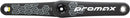 Promax CK-1 Carbon Crankset - 175mm  2-PC Direct Mount SRAM 3-Bolt 30mm Spindle BLK