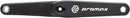 Promax HF-3 Hollow Hot Forged Crankset - 172.5mm 2-PC  Direct Mount SRAM 3-Bolt 30mm Spindle BLK