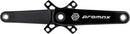 Promax HF-2 Crankset - 175mm 24mm Spindle 2-Piece Black