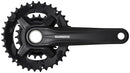 Shimano FC-MT210-B2 Crankset - 175mm 9-Speed 36/22t Riveted 51.8mm Chainline BLK
