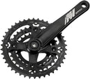 Samox AF26 Crankset - 170mm 9-Speed 44/32/22t 104/64 BCD JIS Square Taper Spindle Interface Spindle Bolts Sold Separate BLK