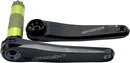 Full Speed Ahead Gradient Modular 1x Crankset - 165mm Fits Shimano SRAM 11/12-Speed Drivetrains 30mm BB392EVO Spindle BLK