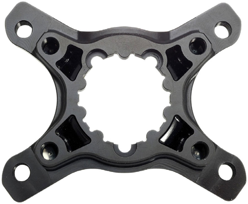 Cane Creek eeWings Chainring Spider - 4-Bolt 110 80 Asymmetric BCD CC 3-Bolt Mount Type Shimano GRX 1x 2x System Only BLK