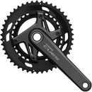 Shimano CUES FC-U6030-2 Crankset - 170mm 9/10-Speed 50/34t Asymmetric 110 BCD BLK