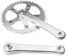 Velo Orange 1-Speed Crankset - 175mm 42t Square Taper JIS Spindle Interface Polished Aluminum