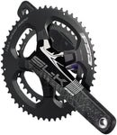FSA SL-K Light Crankset 2x 52/36T Chainrings 165mm Arm Length 110BCD Asymmetric Bolt Pattern 386EVO Spindle – BLK