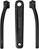 Full Speed Ahead CK-320 Ebike Crank Arm Set - ISIS 170mm without bolts Black