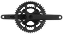 Samox G3s Crankset - 170mm 9-10 Speed 48/32t 104/64bcd JIS Square Taper BLK