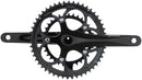 Samox R3 Crankset - 175mm 11-Speed 50/34t 110 bcd 24mm Spindle Black