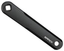 Samox E3 SH Ebike Crank Arm Set - 155mm JIS Square Taper 5mm offset Black