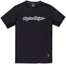 Troy Lee Designs Skyline Short Sleeve Ride Tee – Signature Black X-Large