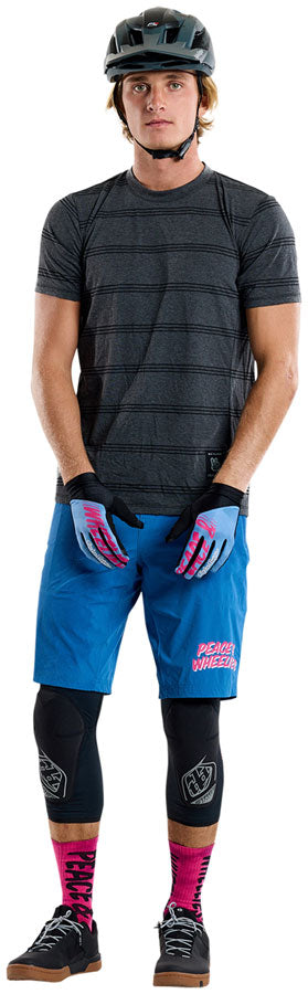 Troy Lee Designs Skyline Short Sleeve Ride Tee – Washed Out Dark Cloud Large