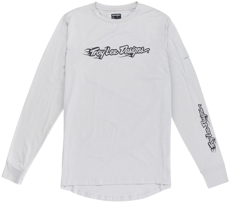 Troy Lee Designs Ruckus Long Sleeve Ride Tee – Burn Out Mist Small
