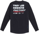 Troy Lee Designs Ruckus Long Sleeve Ride Tee – Factory Carbon Small