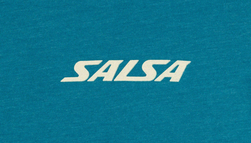 Salsa Womens Campout T-Shirt - Large Teal